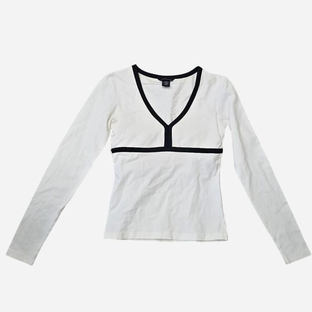 Moda International Y2K Women's Size Small shirt w built in bra